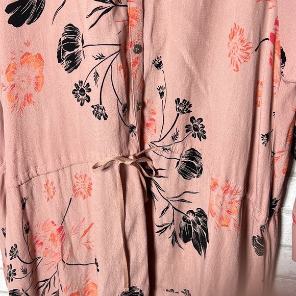 Free people pink/rose floral dress size XS - Picture 4 of 13